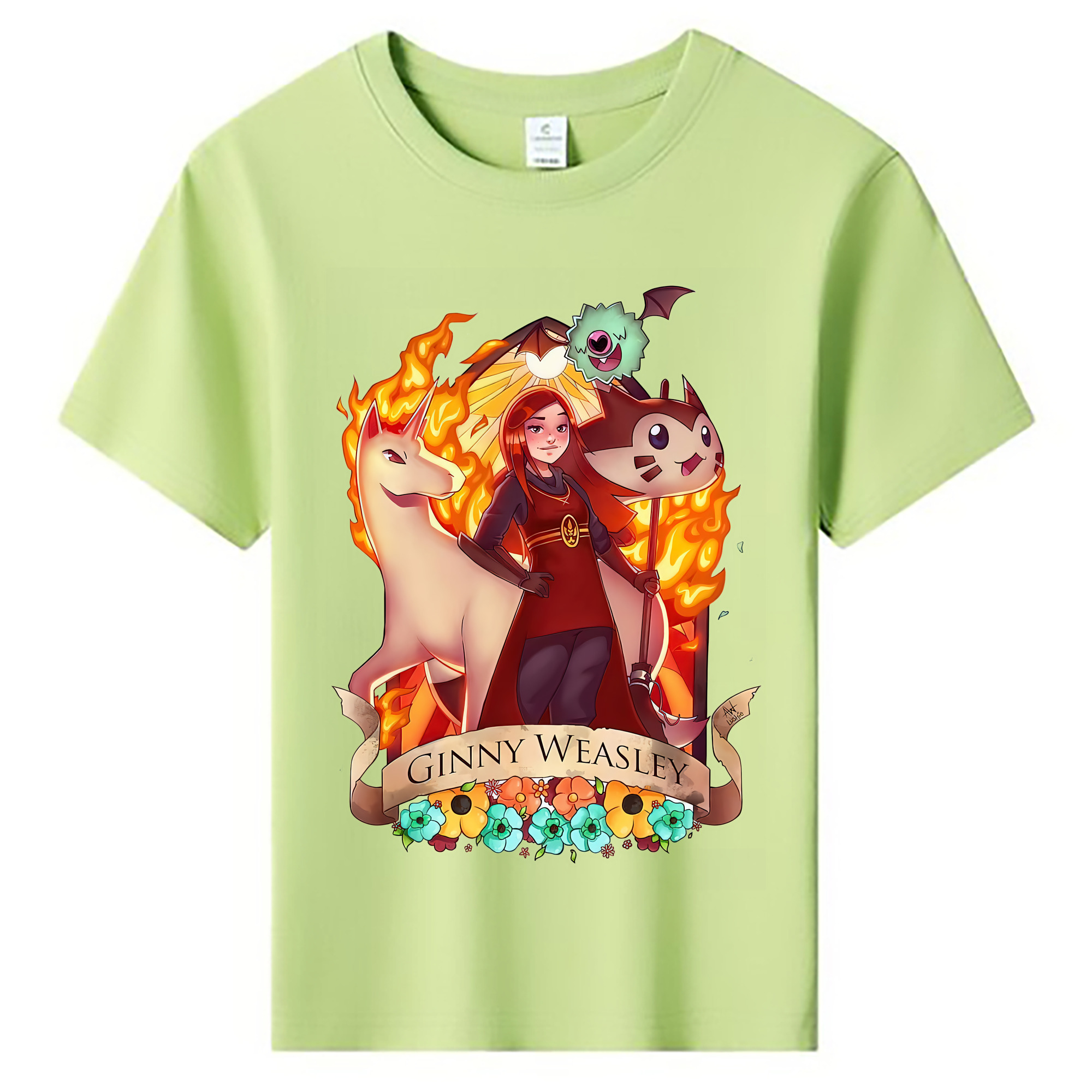 （画像用） Harry Potter ハリー・ポッターシリーズ 綿100％キッズTシャツ（フロントプリント）